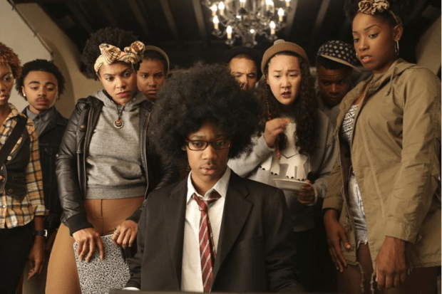 Screen shot from "Dear White People."