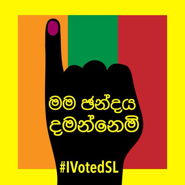 #IVotedSL